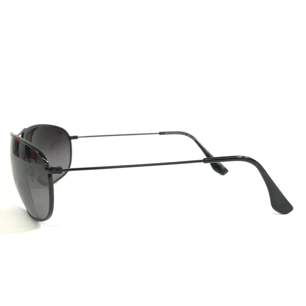 Maui Jim Sunglasses Hideaways MJ248-02 Polished Black with Neutral Gray Lenses